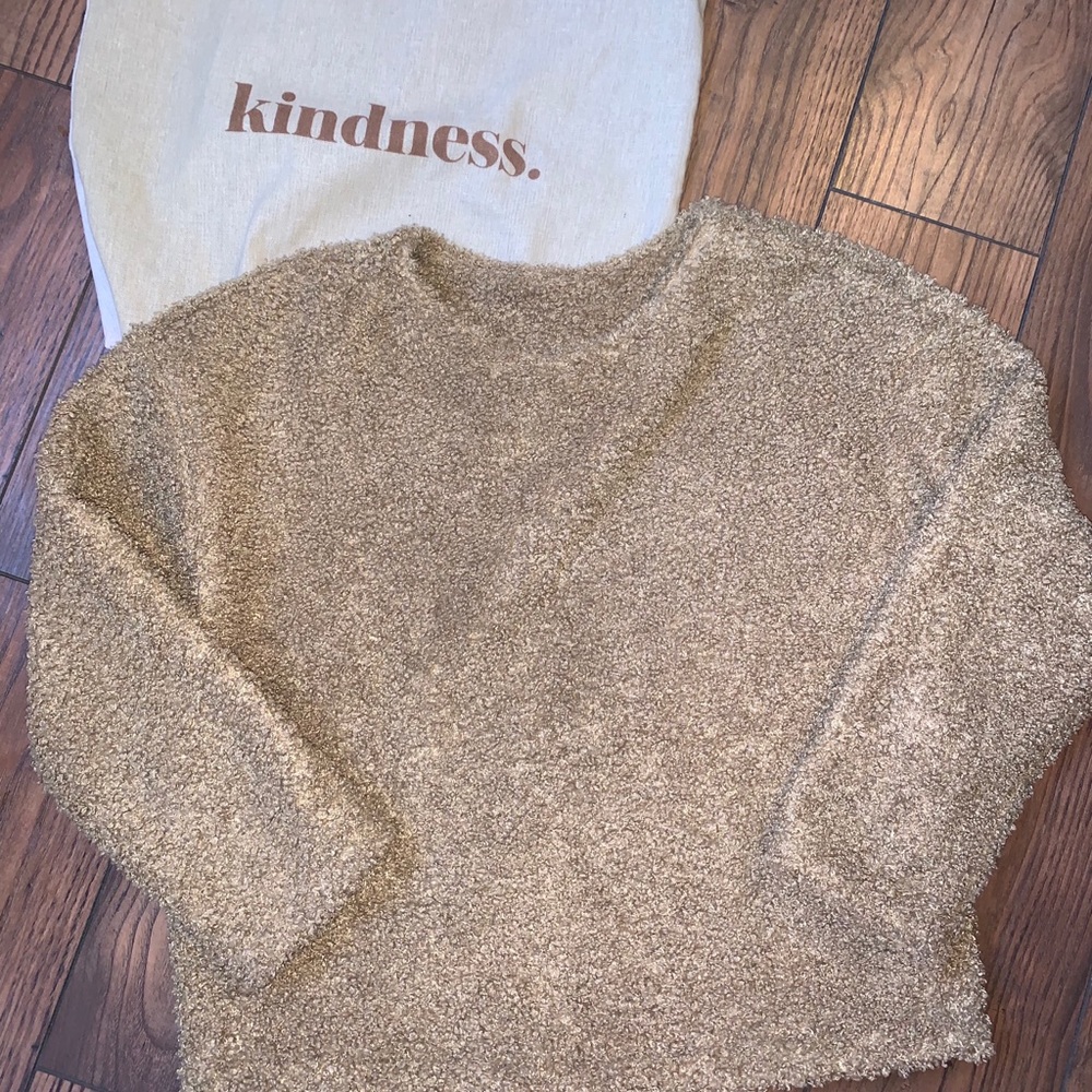Fuzzy sweater